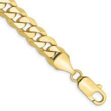 Load image into Gallery viewer, 10k 8.25mm Flat Beveled Curb Chain
