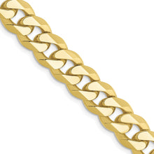 Load image into Gallery viewer, 10k 8.25mm Flat Beveled Curb Chain
