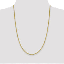 Load image into Gallery viewer, 10k 2.4mm Flat Anchor Chain
