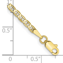 Load image into Gallery viewer, 10k 2.4mm Flat Anchor Chain
