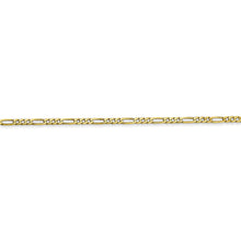 Load image into Gallery viewer, 10k 1.75mm Flat Figaro Chain
