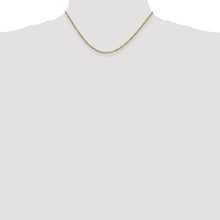 Load image into Gallery viewer, 10k 1.75mm Flat Figaro Chain
