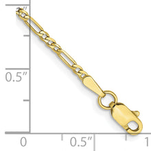 Load image into Gallery viewer, 10k 1.75mm Flat Figaro Chain
