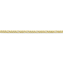 Load image into Gallery viewer, 10k 2.2mm Flat Figaro Chain
