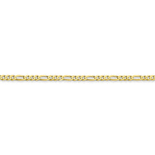 Load image into Gallery viewer, 10k 2.2mm Flat Figaro Chain
