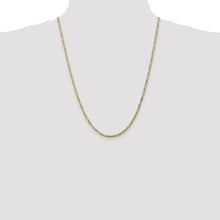 Load image into Gallery viewer, 10k 2.75mm Flat Figaro Chain
