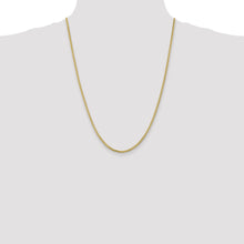 Load image into Gallery viewer, 10k 2mm Franco Chain
