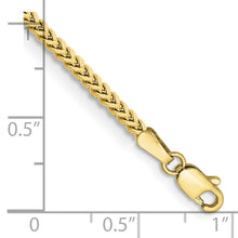 Load image into Gallery viewer, 10k 2mm Franco Chain
