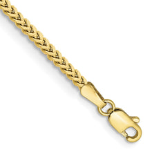 Load image into Gallery viewer, 10k 2mm Franco Chain
