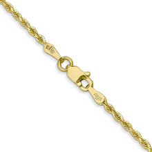 Load image into Gallery viewer, 10k 1.75mm Diamond-cut Rope Chain
