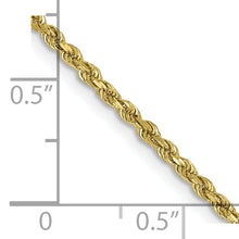 Load image into Gallery viewer, 10k 1.75mm Diamond-cut Rope Chain
