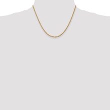 Load image into Gallery viewer, 10k 2.25mm Diamond-cut Rope Chain
