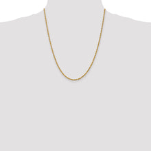 Load image into Gallery viewer, 10k 2.25mm Diamond-cut Rope Chain
