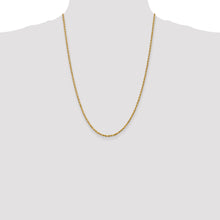 Load image into Gallery viewer, 10k 2.25mm Diamond-cut Rope Chain
