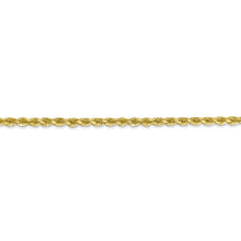 Load image into Gallery viewer, 10k 2.75mm Diamond-cut Rope Chain
