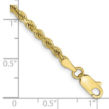Load image into Gallery viewer, 10k 2.75mm Diamond-cut Rope Chain
