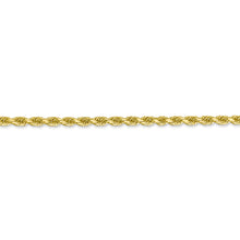 Load image into Gallery viewer, 10k 3mm Diamond-cut Rope Chain

