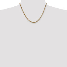 Load image into Gallery viewer, 10k 3.5mm Diamond-cut Rope Chain
