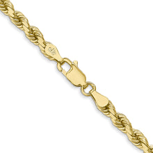 Load image into Gallery viewer, 10k 4mm Diamond-cut Rope Chain
