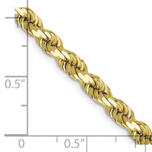 Load image into Gallery viewer, 10k 4.5mm Diamond-Cut Rope Chain
