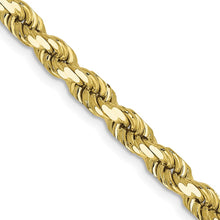 Load image into Gallery viewer, 10k 4.5mm Diamond-Cut Rope Chain
