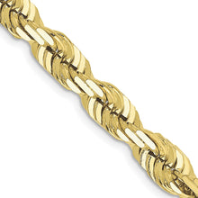 Load image into Gallery viewer, 10k 6.5mm Diamond-cut Rope Chain
