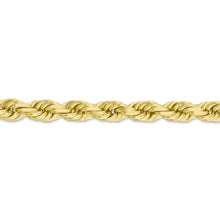 Load image into Gallery viewer, 10k 8mm Diamond-cut Rope Chain
