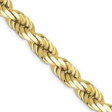Load image into Gallery viewer, 10k 8mm Diamond-cut Rope Chain
