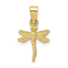 Load image into Gallery viewer, 10K Dragonfly Pendant
