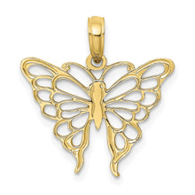 Load image into Gallery viewer, 10K Butterfly Charm
