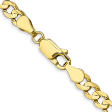 Load image into Gallery viewer, 10k 4.5mm Concave Open Figaro Chain
