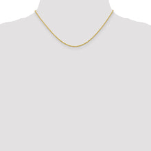 Load image into Gallery viewer, 10k 1.3mm D/C Machine Made Rope Chain
