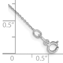 Load image into Gallery viewer, 10k WG .6mm D/C Cable Chain Anklet
