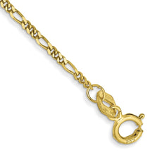 Load image into Gallery viewer, 10k 1.25mm Flat Figaro Pendant Chain
