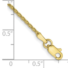 Load image into Gallery viewer, 10k 1.5mm Parisian Wheat Chain
