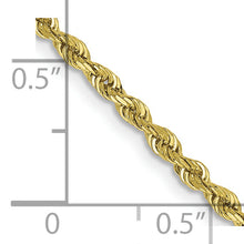 Load image into Gallery viewer, 10k 2.25mm D/C Quadruple Rope Chain
