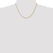 Load image into Gallery viewer, 10k 2.25mm D/C Quadruple Rope Chain
