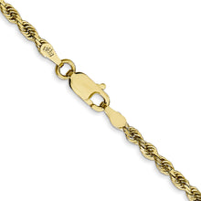 Load image into Gallery viewer, 10k 2.75mm D/C Quadruple Rope Chain
