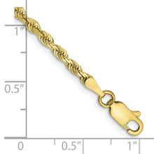Load image into Gallery viewer, 10k 2.75mm D/C Quadruple Rope Chain
