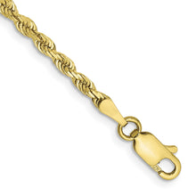Load image into Gallery viewer, 10k 2.75mm D/C Quadruple Rope Chain
