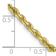 Load image into Gallery viewer, 10k 3mm D/C Quadruple Rope Chain
