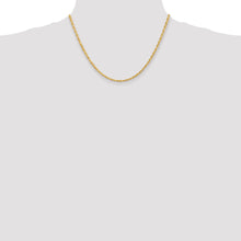 Load image into Gallery viewer, 10k 3mm D/C Quadruple Rope Chain
