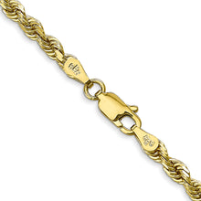 Load image into Gallery viewer, 10k 3.35mm D/C Quadruple Rope Chain

