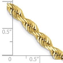 Load image into Gallery viewer, 10k 5mm D/C Quadruple Rope Chain
