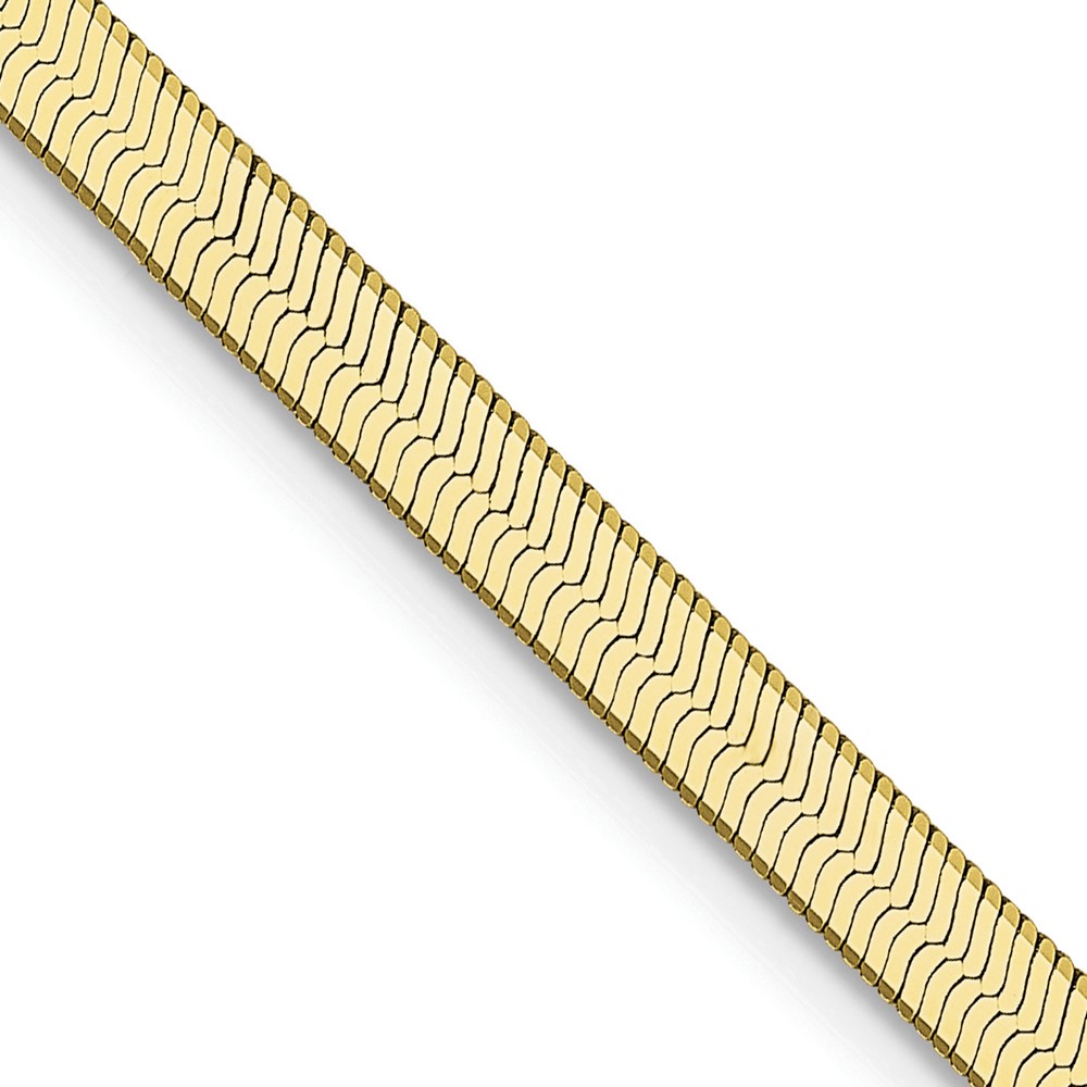 10k 3mm Silky Herringbone Chain