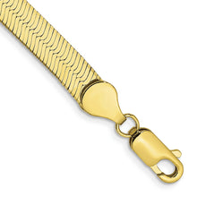 Load image into Gallery viewer, 10k 5.5mm Silky Herringbone Chain
