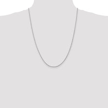 Load image into Gallery viewer, 10k White Gold 2mm Diamond Cut Quadruple Rope Chain
