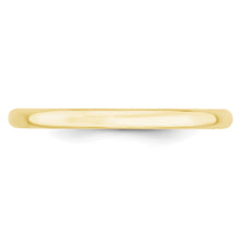 Load image into Gallery viewer, 10KY 2mm LTW Comfort Fit Band Size 8
