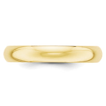 Load image into Gallery viewer, 10KY 4mm Half Round Band Size 7.5
