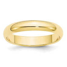 Load image into Gallery viewer, 10KY 4mm Half Round Band Size 7.5
